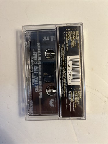 Star Trek: First Contact Movie Soundtrack Music Cassette by Jerry Goldsmith - Picture 2 of 4