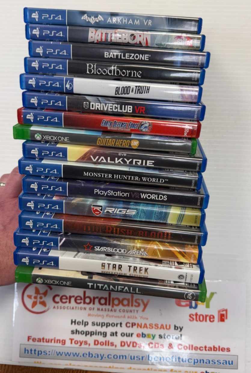 Used Playstation 4 Games PSVR - Volume & Shipping Discounts - Benefits CPNassau!