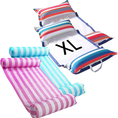 FindUWill Inflatable Pool Float, 2-Pack Soft Fabric Multi-Purpose Inflatable Ham