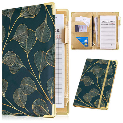 Server Books for Waitress Cute Waitress Book with Money Pocket Leather Server Bo
