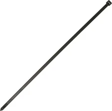 18-in, 50-Pack, 175-lb, Black, Standard Nylon Cable Tie 50 Pack, Black Uv 