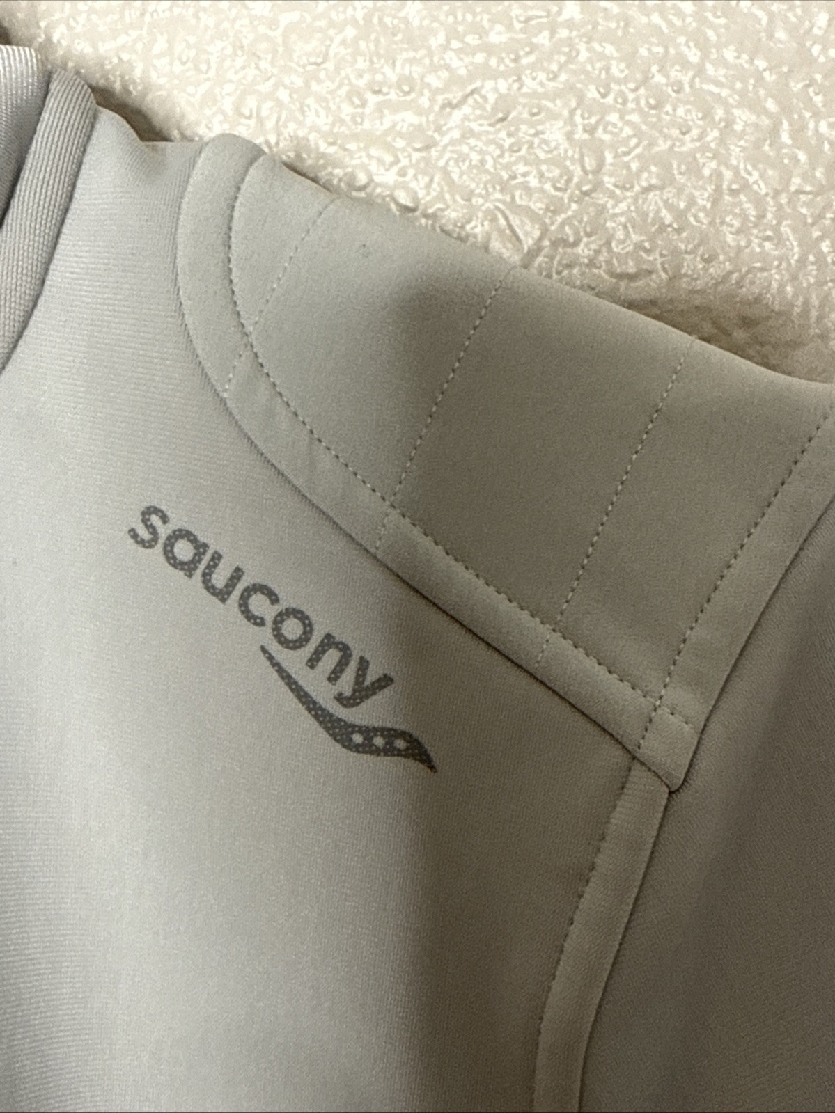 New Saucony Size M Jacket Womens Medium Artic LX Sportop NWT Gray Soft Shell thumbnail 4