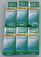 6PK Opti-Free Replenish Enhanced Comfort ~ 4 ...