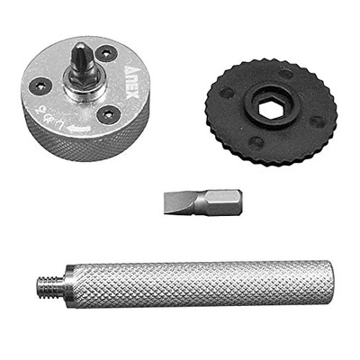 ANEX No. 316 Ratchet Screwdriver Replaceable Starby Bit Set of 2 NEW