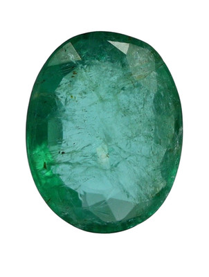 100% Natural Emerald 9x7 mm Oval Cut Faceted 1.79 Ct Untreated Loose Gemstone