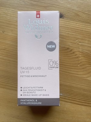 Louis Widmer Tagesfluid UV 15 Fettige & Mischhaut NEU & OVP