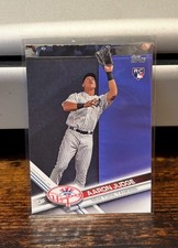 2017 Topps Aaron Judge #287 Fielding (RC) Good  Condition!