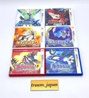 Pokemon X Y & Omega Ruby Alpha Sapphire & Sun Moon set Nintendo 3DS Japan Tested