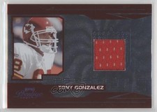 2007 Playoff Prestige Prestigious Pros Red Materials Tony Gonzalez #PP-8 HOF 2u3