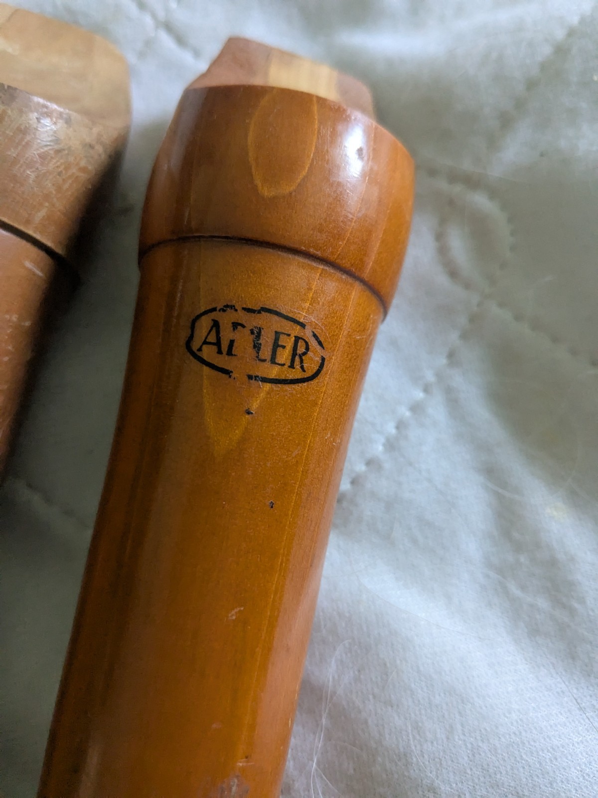 Vintage Adler Recorder Baroque Lot of two recorders