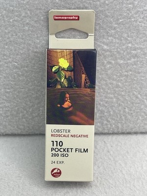 Lomography Lobster 110 Pocket Film 200 ISO Color Negative 24 Exp New Box