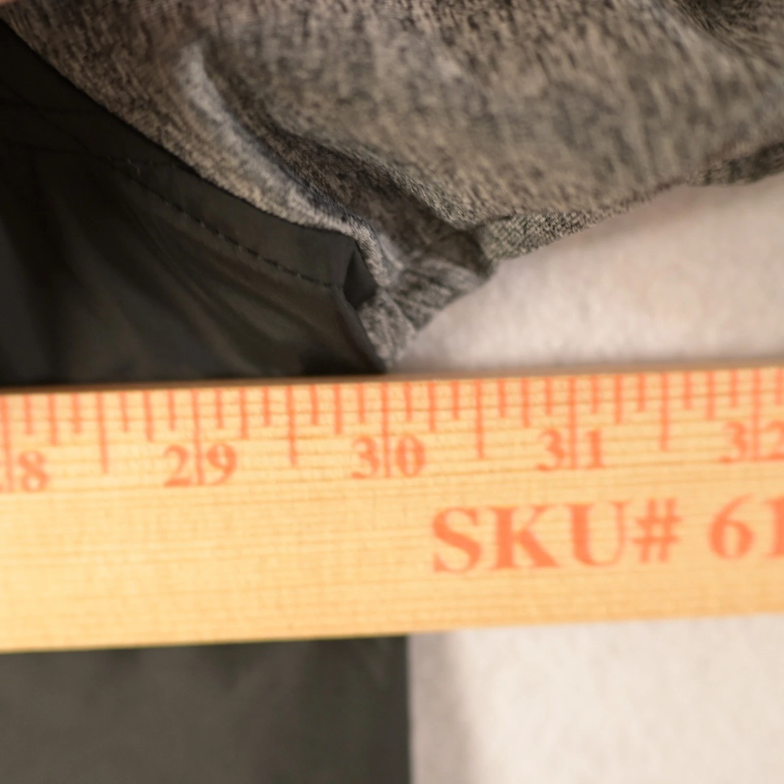 Cutter & Buck Mens XXXL Hybrid Full Zip Jacket Black Grey Kennametal Logo 3XL - product detail image 5