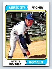 Steve Busby 1974 Topps #365