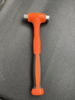 Snap on Tools ORANGE 16oz Soft Grip Dead Blow Ball Peen Hammer HBBD16O  
