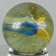 Vintage Imported Hybrid Cat's Eye Marble .60 Inches Near-Mint Condition