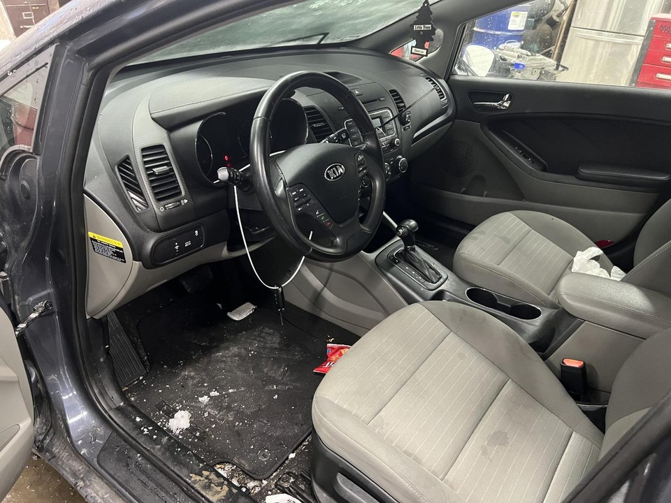 Bucket Gry Front Left Seat 2015 Kia Forte bucket Htbk cloth Gray | eBay