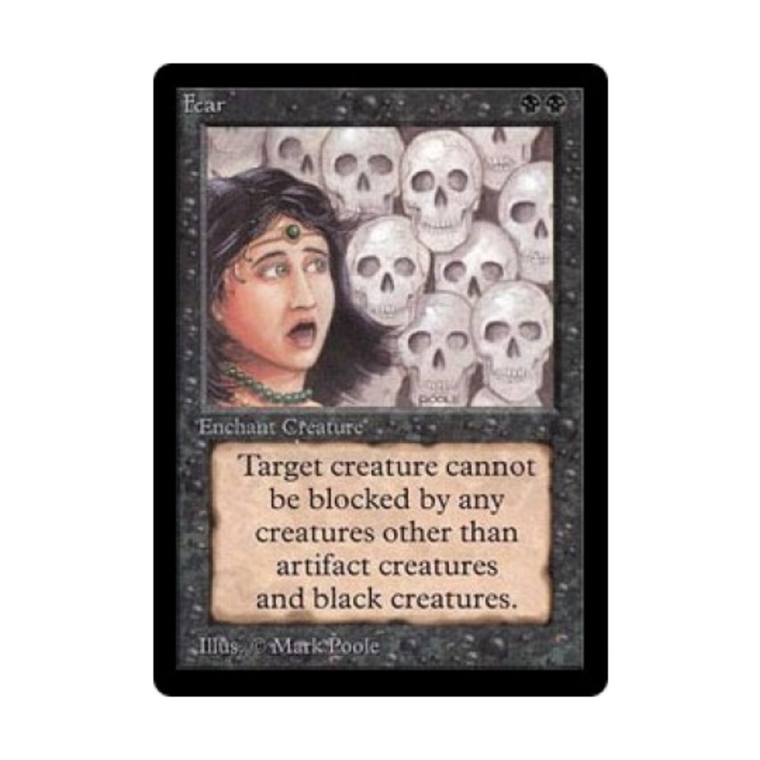 WotC MtG Beta Fear (C) Fair