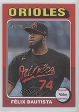 2024 Topps Heritage Short Print Red Border Felix Bautista #36 6ks