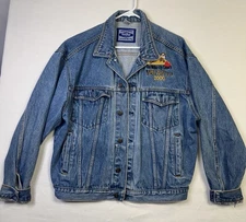 Memphis Hard rock Cafe Jean Jacket with the Rock 103 Ronald McDonald House 2000