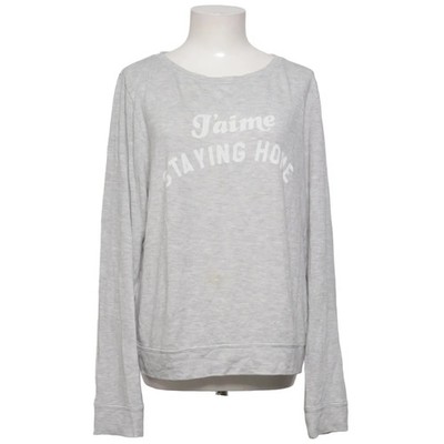 Wildfox, Sweatshirt, Größe: L, Grau, Polyester/Viskose, Print, Damen #FUy