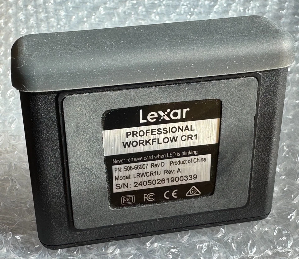 Lexar Professional Workflow CR1 CFast 2.0 USB 3.0 Reader - Image 3 of 3