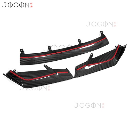 For Lexus IS 300 350 F Sport 2021-2025 Carbon Front Bumper Lip Spoiler Splitter - Picture 12 of 12