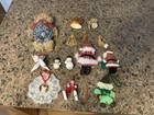 Lot Of Christmas Ornaments Decor Santa Hawaiian Angel bear plush — photo 2