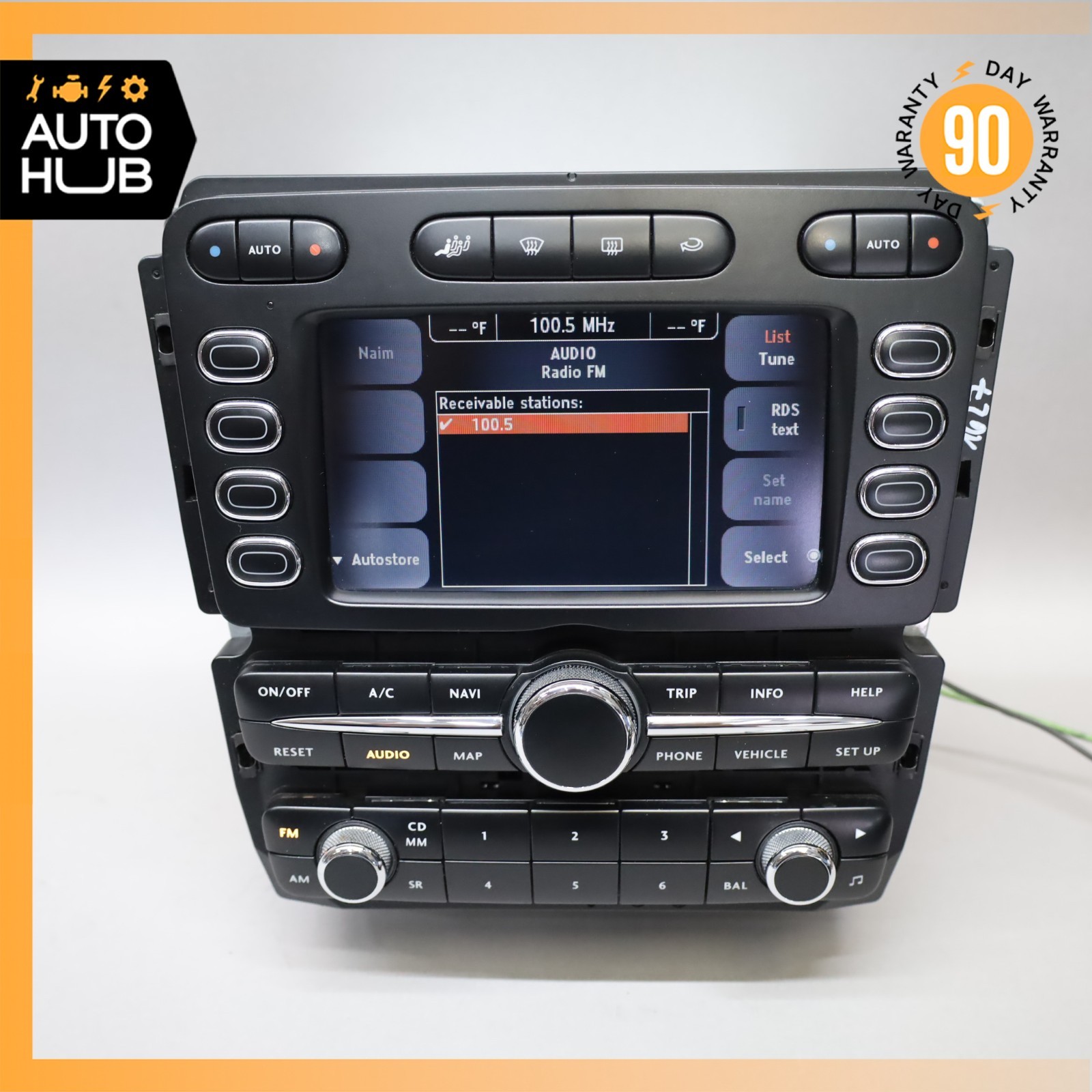 09-11 Bentley Continental GTC Speed Command Head Unit Navigation Radio OEM