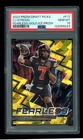 2023 Panini Prizm Fearless #f17 CJ Stroud Gold Cracked Ice RC Texans PSA 10