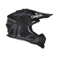 O'Neal 2 Series Adult Helmet Slick Black/Gray XX-Large