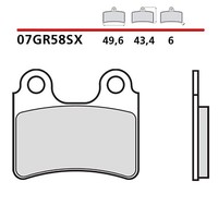 Brembo VORDERRAD-BREMSBELAGE-KIT Fur Sherco St 125 14-15-COD. 07GR58SX