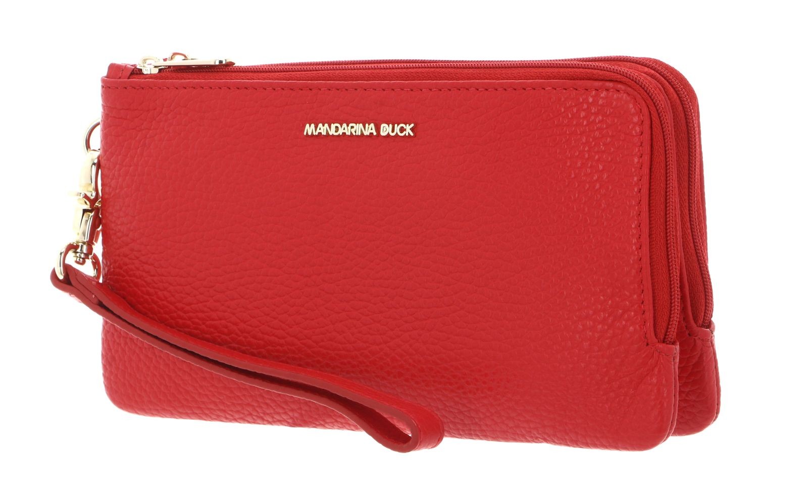 Mandarina Duck Women's Rouge ’S Leather Double Compartment Purse - Image 2
