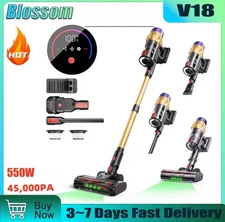 Blossom V18 Cordless Vacuum 550W 45KPA Strong Suction Pet Hair Cleaner