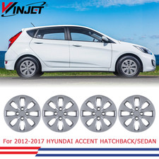14 4pcs Wheel Rim Covers Hub Caps For 2012 2013 2014 2015 -2017 Hyundai Accent