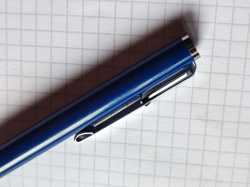 Kugelschreiber Montblanc Blau Hebel Clipmechanik No 780 782 Vintage Germany - Bild 5 von 17