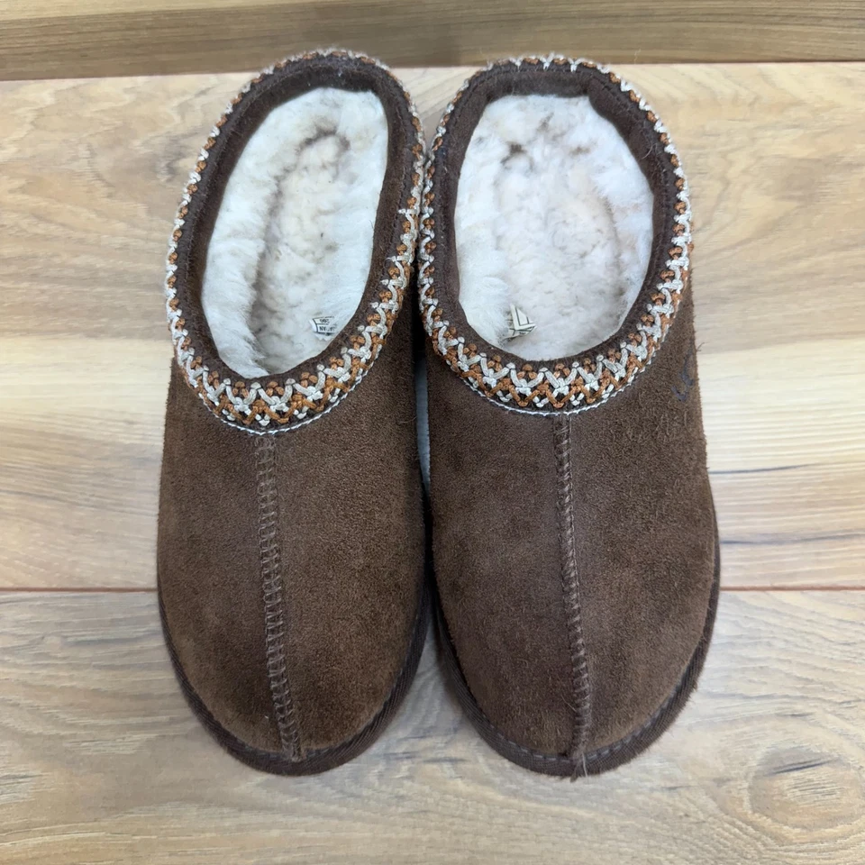 Zapatillas de gamuza marrón UGG Tasman para niños jóvenes 2 Foto 4 de 4