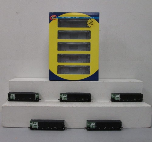 Athearn 93027 escala HO Burlington Northern #3 BethGon Coalporter paquete de 5 LN/caja | Condition: Used