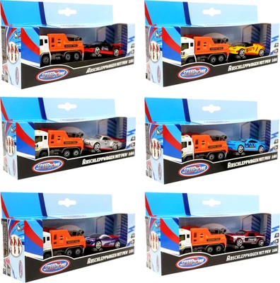 Speedzone D/C Abschleppwagen mit PKW / Auswahl LKW mir Auto - Bild 1 von 2
