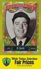 2013 Panini Cooperstown Gold Crystal #/299 Al Barlick #57