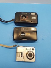 Lot of 3 Cameras parts only they all work check description for details