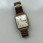 Vintage Seiko Tank Quartz 7431-5180 Gold Tone Working