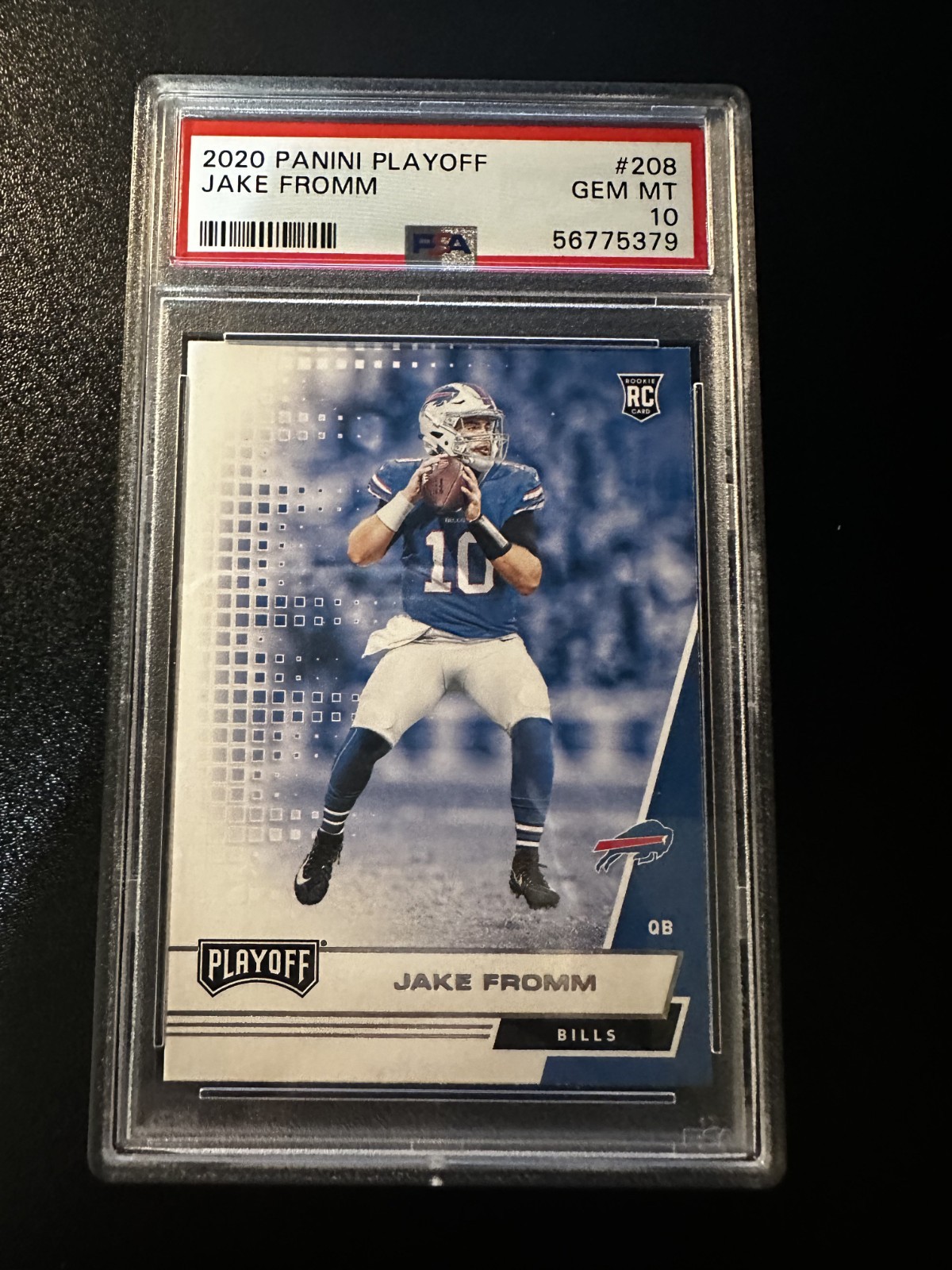Jake Fromm Panini Playoff #208 Base
