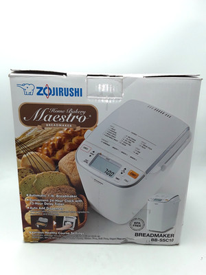 Zojirushi Home Bakery Maestro Breadmaker BB-SSC10 New Open Box