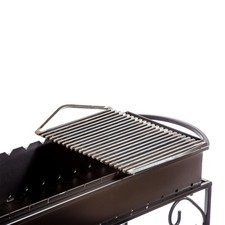 Pozzo del Fuoco da Campeggio, Griglia Pieghevole per Tailgating, Barbecue a Pozzo del Fuoco 520 x 320 mm