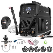 STAHLWERK Plasmaschneider CUT 60 P Digital Set 60A HF-Start Schneidleistung 20mm