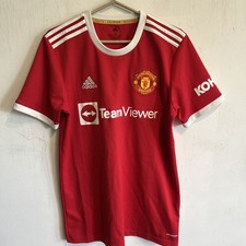 Manchester United Cristiano Ronaldo #7 2021 Home Authentic Jersey Men’s Medium