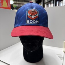 Official Minecraft Baseball Hat, Youth/Teen Ball Cap, Trendy Red and Blue