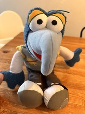 18" Gonzo The Great Disney Store The Muppets Plush Beanie Stuffie Stuffed Plush