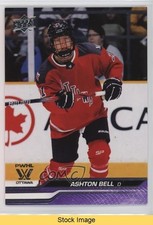 2024 Upper Deck PWHL 1st Edition Purple Ashton Bell #50 READ 0mf0