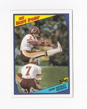 1984 Topps #4 Mark Moseley RB Washington Redskins Stephen F. Austin